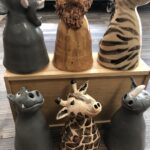 Zaunhocker "Afrikaserie"